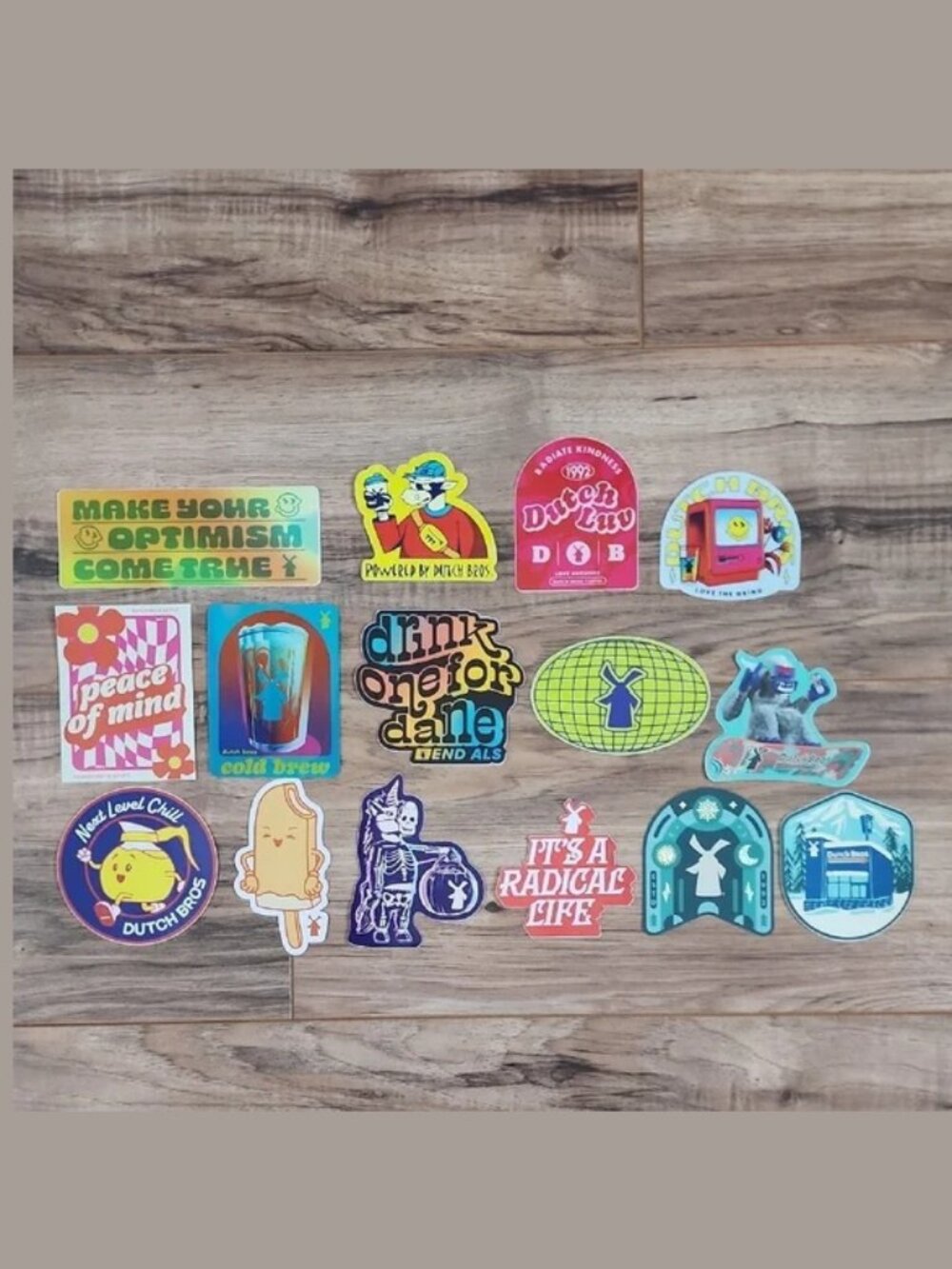 Dutch Bros 2022 Sticker Set